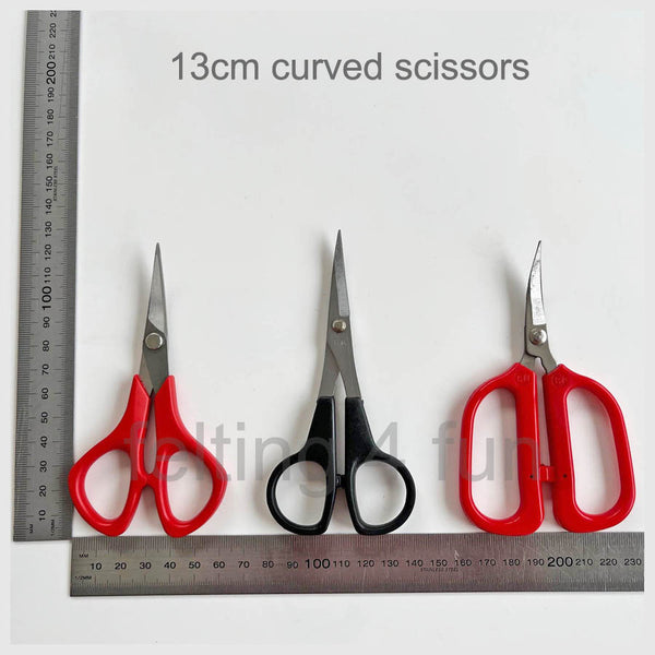 CURVED Scissors ,scissors for Felting 
